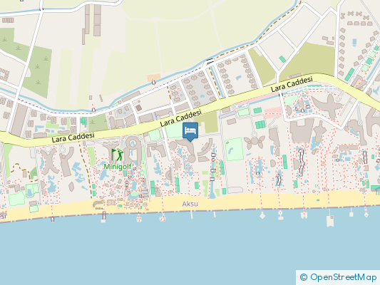 هتل رویال وینگز (Royal Wings) آنتالیا روی نقشه