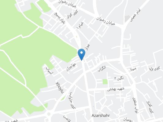 هتل پردیس آذرشهر روی نقشه