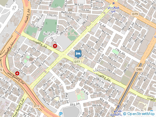 هتل گرند اکسلسیور بر دبی (Grand Excelsior Bur Dubai) دبی روی نقشه