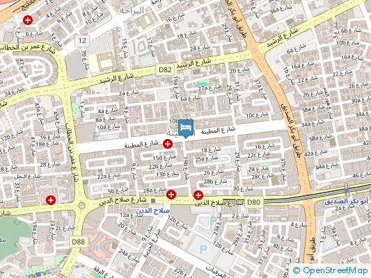 هتل تامر این ( Tamr inn ) دبی روی نقشه