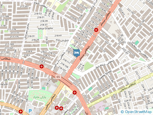 هتل آسترای هاولر (Asterai Hawler) اربیل روی نقشه