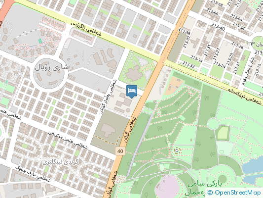 هتل دیوان اربیل روی نقشه