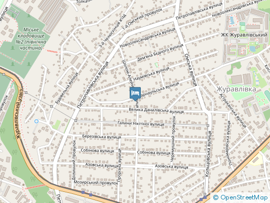 مهمانپذیر طالقانی قزوین روی نقشه