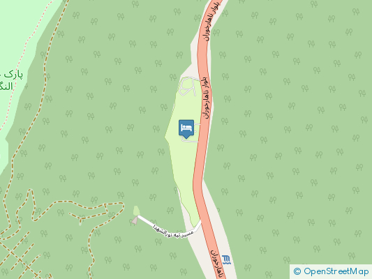 هتل راه وماه گرگان روی نقشه