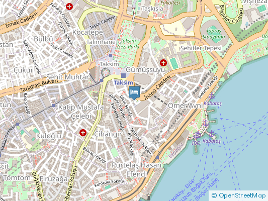 هتل پارک استار (Park Star) استانبول روی نقشه