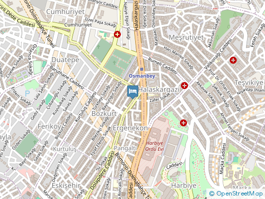 هتل ریگارد (Regard) استانبول روی نقشه