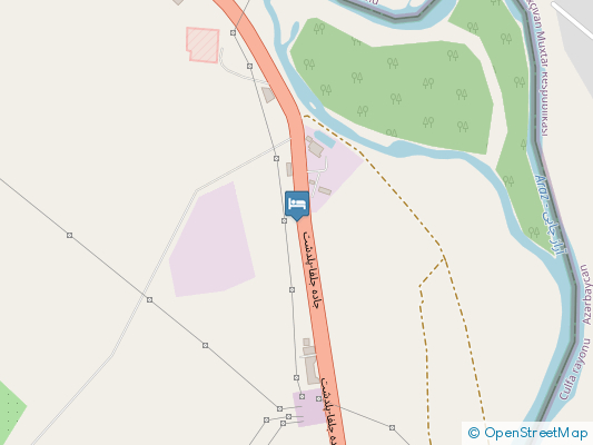 هتل آرین جلفا روی نقشه