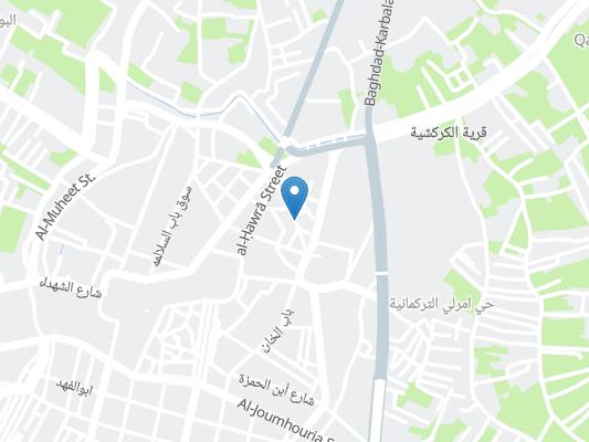 هتل الفیروز کربلا روی نقشه