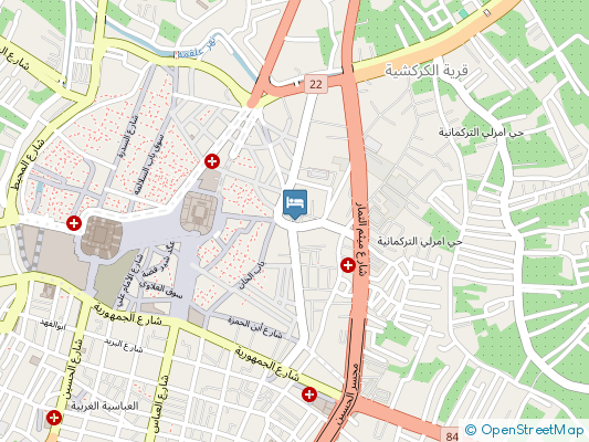 هتل اطلس (Atlas) کربلا روی نقشه