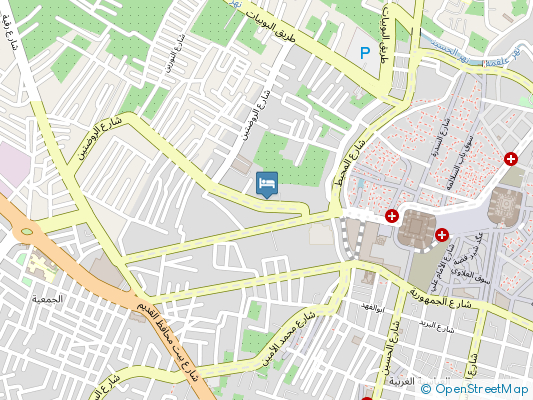 هتل جبل الصفا (Jabal AlSafa) کربلا روی نقشه