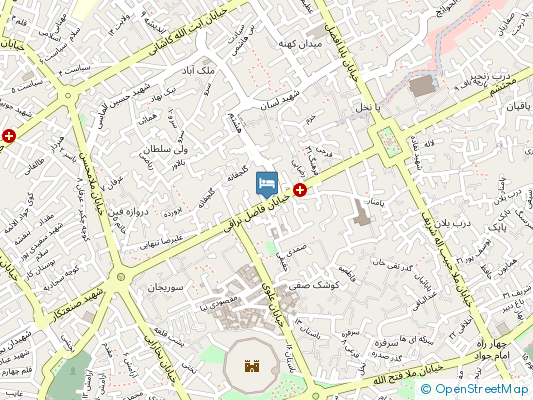 اقامتگاه سنتی پرشیا کاشان روی نقشه