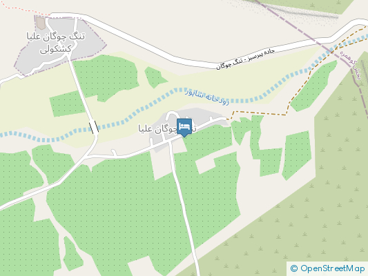 اقامتگاه بومگردی کلبه مادر جان کازرون روی نقشه