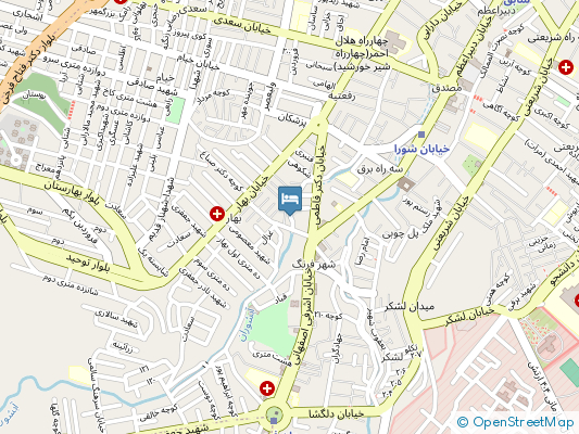 اقامتگاه سنتی جیران کرمانشاه روی نقشه