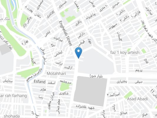 هتل خوشبخت خرم آباد روی نقشه