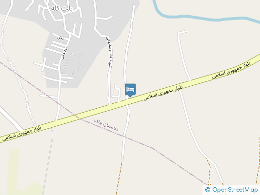 خانه مسافر گردشگری رز لنگرود روی نقشه