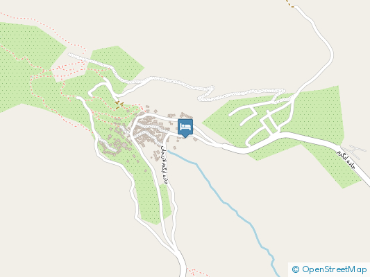 خانه مسافر سلطانی (بابا قدرت) لاریجان روی نقشه