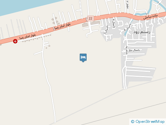 هتل نگین محمودآباد روی نقشه