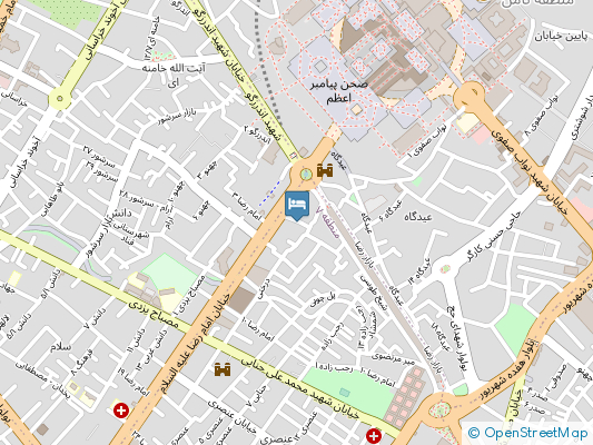  بهشت مشهد روی نقشه