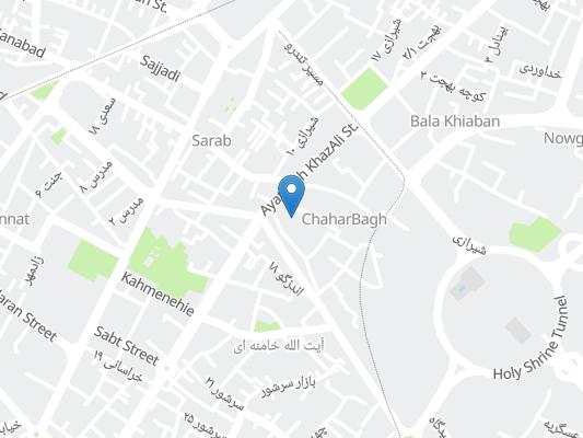اقامتگاه سنتی روشن مشهد روی نقشه