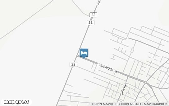 هتل استقلال مینودشت روی نقشه