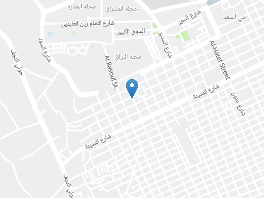 هتل الماس2 نجف روی نقشه