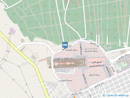 هتل قصر الملوک (King Palace) نجف روی نقشه