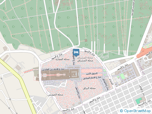 هتل عمره (Umrah) نجف روی نقشه