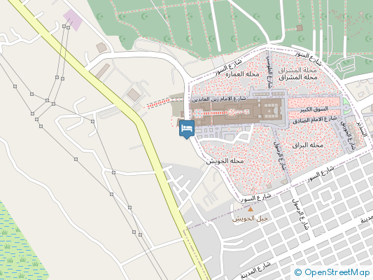 هتل زمزم 2 (Zamzam 2) نجف روی نقشه