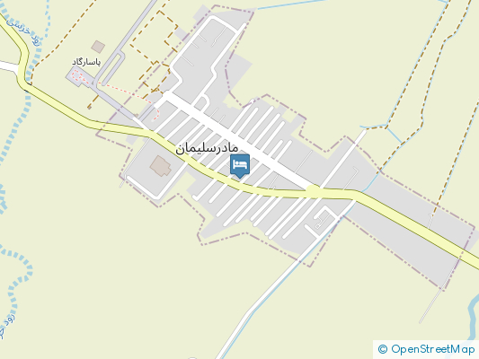 اقامتگاه بومگردی خانه کورشک پاسارگاد روی نقشه