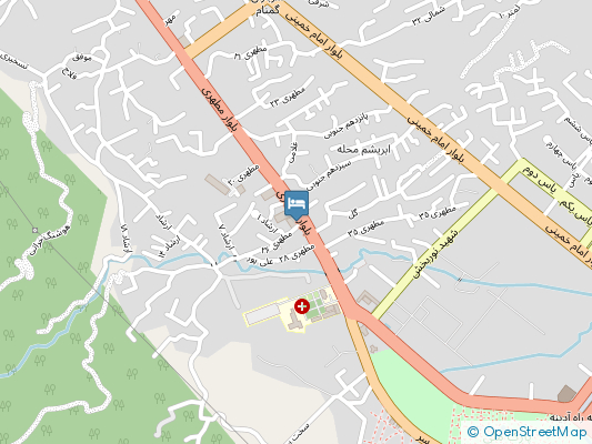 هتل کاسپین رامسر روی نقشه