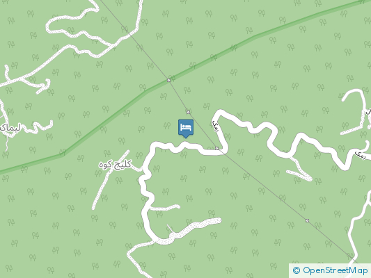 اقامتگاه بومگردی ننه گل رامسر روی نقشه