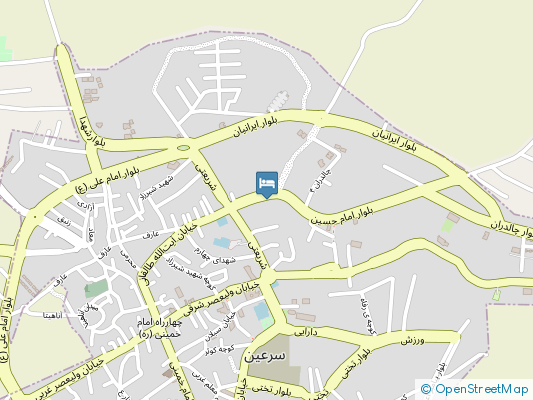 هتل آراز سرعین روی نقشه