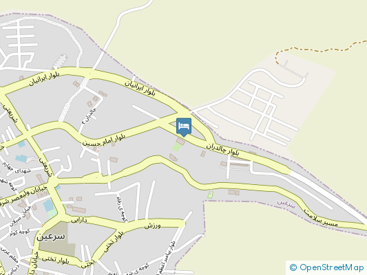 هتل چالدران سرعین روی نقشه