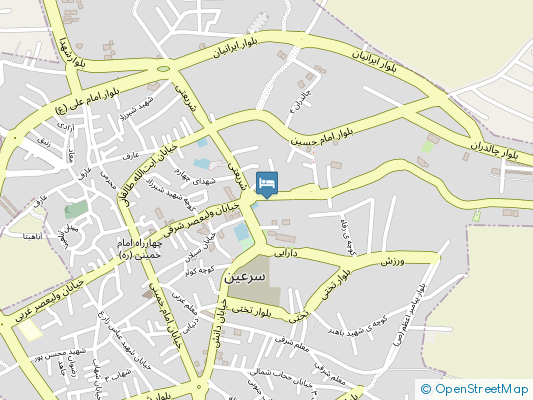 هتل آپارتمان مرمر سرعین روی نقشه