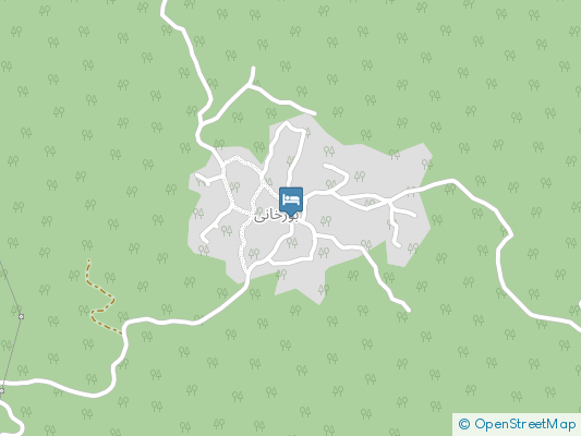 خانه مسافر ابراهیمی (تشکله) شیرگاه روی نقشه