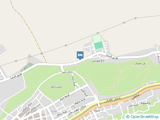 اقامتگاه بومگردی خانه نقلی تفت روی نقشه