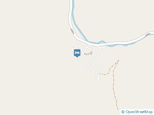 هتل گاجره تهران روی نقشه