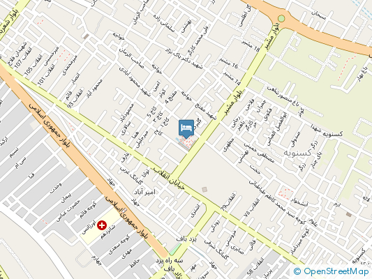 هتل ***** يزد روی نقشه