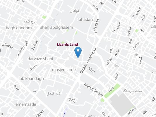اقامتگاه سنتی دالان بهشت یزد روی نقشه