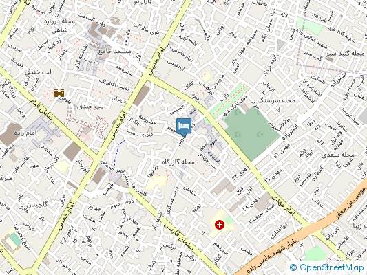 اقامتگاه بومگردی خشت آباد يزد روی نقشه