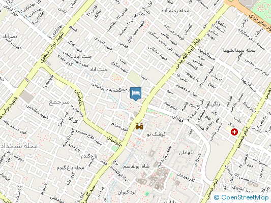 اقامتگاه بومگردی نیلوفر آبی یزد روی نقشه