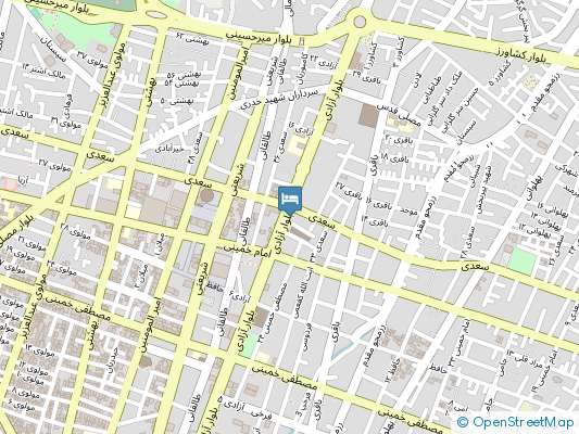 مهمانپذیر گیلان زاهدان روی نقشه