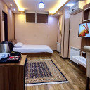اتاق چهارنفره(دوتخته دبل+سرویس اضافه) هتل خزرماسال رشت