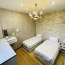 سوئیت یک خوابه سه تخته(دوتخته توئین+کاناپه تختخوابشو) مجتمع اقامتی سلامت الوند قم