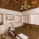 اتاق دو تخته وثاق (حمام و سرویس بهداشتی اختصاصی خارج از اتاق) اقامتگاه سنتی کیانپور اصفهان