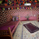 اتاق دو تخته توئین (کپری) اقامتگاه بومگردی مهرچین کرج