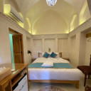 اتاق دوتخته دبل سرسایه اقامتگاه سنتی رزاس کاشان