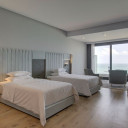 اتاق چهارتخته فامیلی کانکت دیلاکس دریا طبقات 9 تا 18 هتل آراز نوشهر