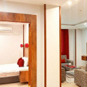 سوئیت یکخوابه چهار نفره (دو تخته + دو مبل تخت شو) هتل آپارتمان الیت قشم