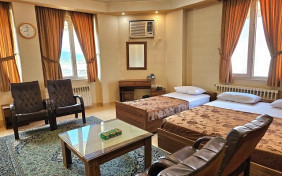 سوئیت دو خوابه برای سه نفر هتل آپارتمان ایساتیس آستارا